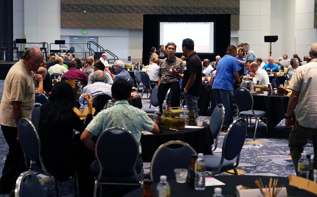 Approximately 300 California pastors and church leaders gathered Aug. 17 to begin planning for the 2022 SBC Annual Meeting in Anaheim.  This photo is being used for non-commercial purpose and not in connection with selling a good or service.